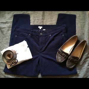 EUC J. Crew Navy Cords. Size 32.